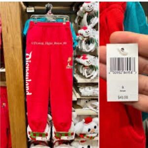 Christmas Disneyland Resort Joggers